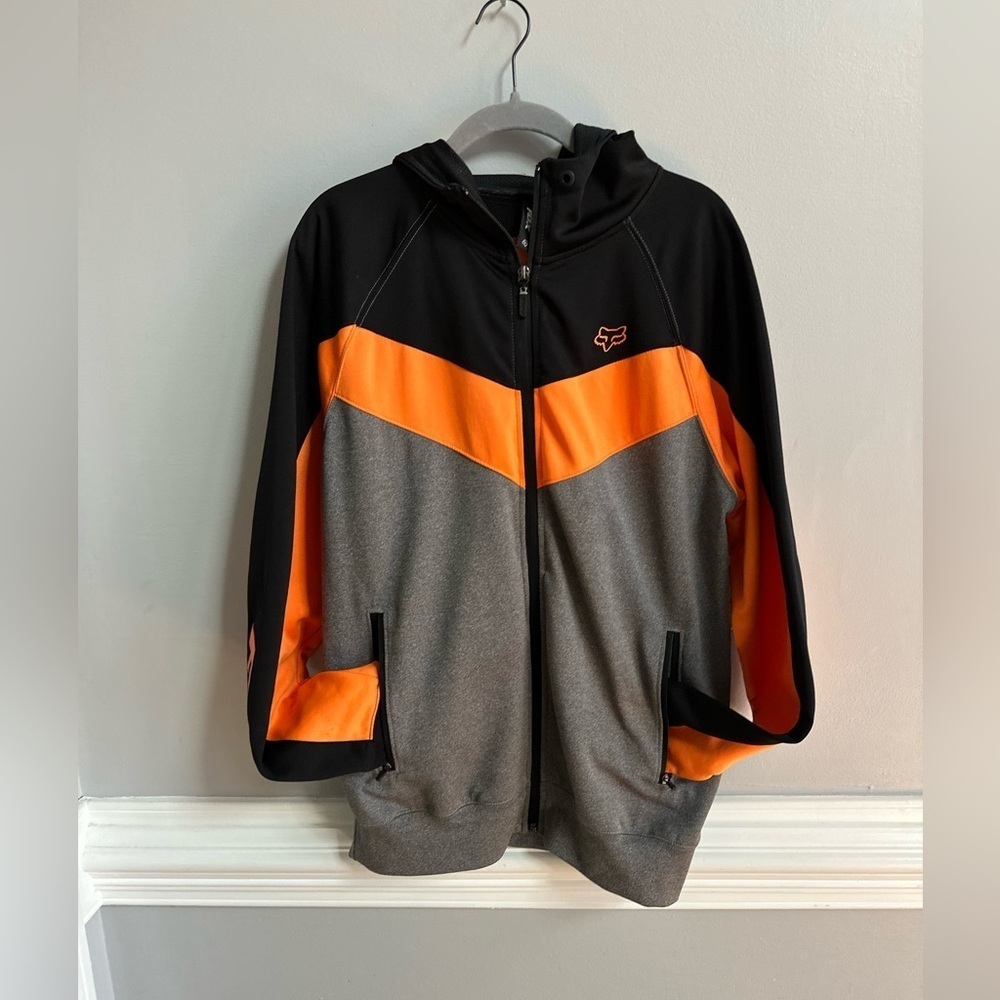 Fox Racing zip up hoodie